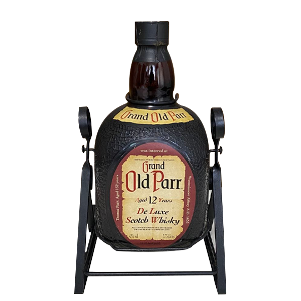 Grand Old Parr with craddle