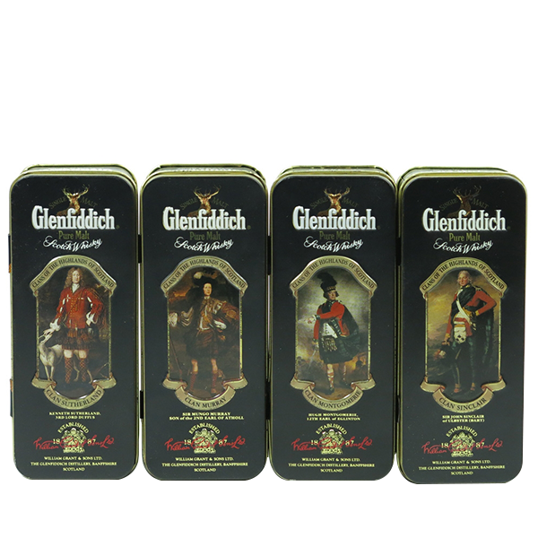 Glenfiddich Clans of the Highlands Miniature Gift Pack