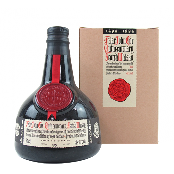 Friar John Cor Quincentenary Whisky