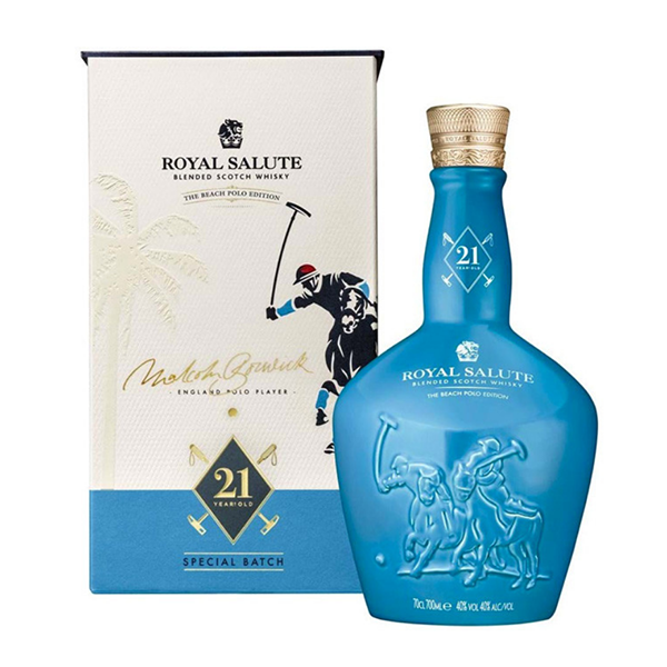 Chivas Royal salute 21 Year Old - Beach Polo Edition