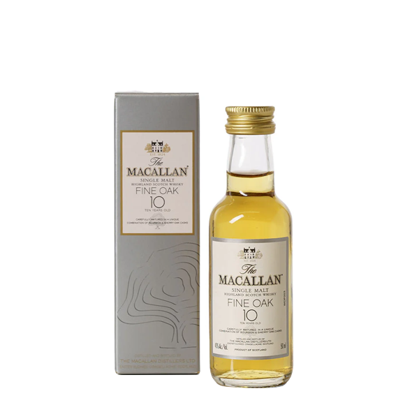 Macallan Fine Oak 10 Years Old - Miniature