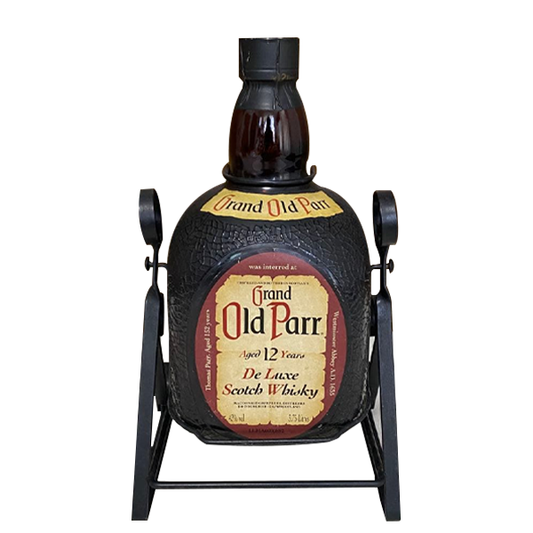 Grand Old Parr with craddle