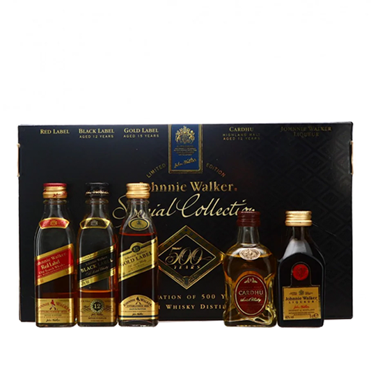 Johnnie Walker Special Collection celebrating 500 years of Scotch whisky