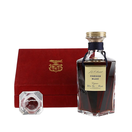 Martell Cordon Bleu Cognac - Baccarat Crystal Decanter