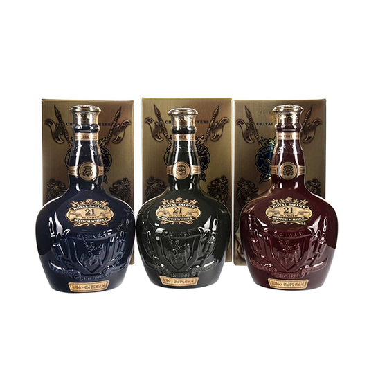 Royal Salute 21 YO - Complete Set