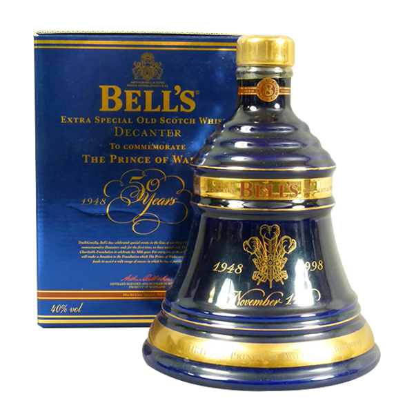 Bell’s Prince of Wales 50th Birthday Decanter